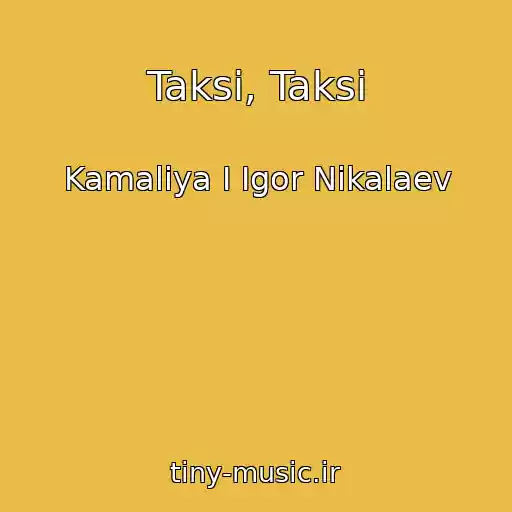 کاور آهنگ Taksi, Taksi از Kamaliya I Igor Nikalaev