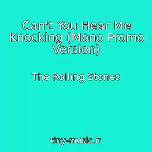 کاور آهنگ Can't You Hear Me Knocking (Mono Promo Version) از The Rolling Stones