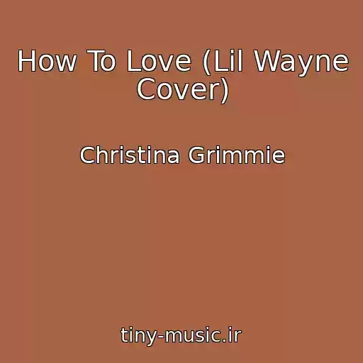 کاور آهنگ How To Love (Lil Wayne Cover) از Christina Grimmie