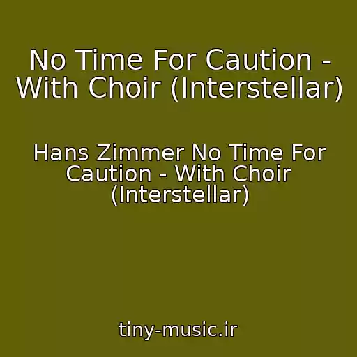 کاور آهنگ No Time For Caution - With Choir (Interstellar) از Hans Zimmer No Time For Caution - With Choir (Interstellar)