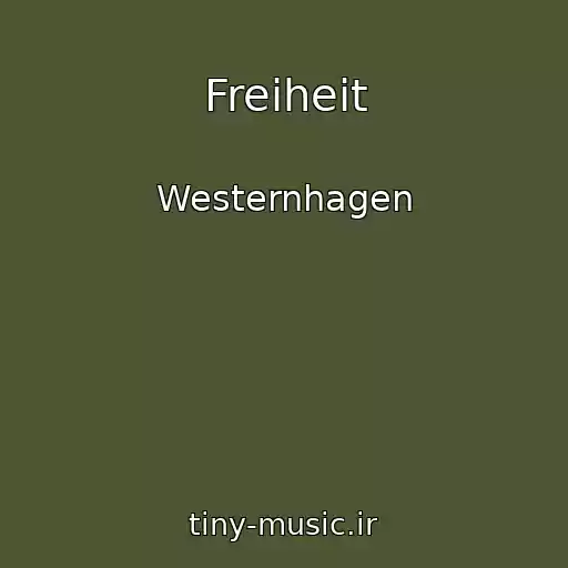 کاور آهنگ Freiheit از Westernhagen