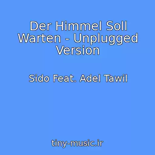 کاور آهنگ Der Himmel Soll Warten - Unplugged Version از Sido Feat. Adel Tawil