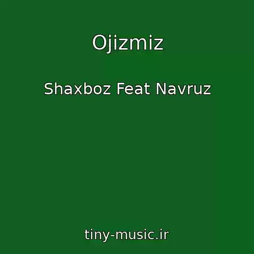کاور آهنگ Ojizmiz از Shaxboz Feat Navruz