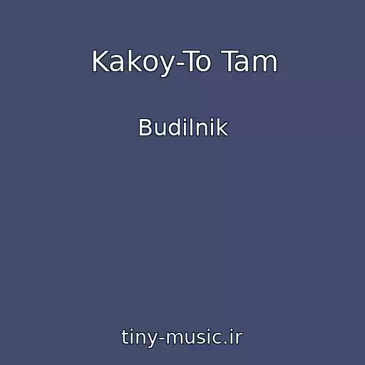 کاور آهنگ Kakoy-To Tam از Budilnik