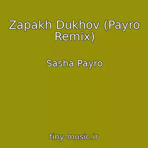 کاور آهنگ Zapakh Dukhov (Payro Remix) از Sasha Payro