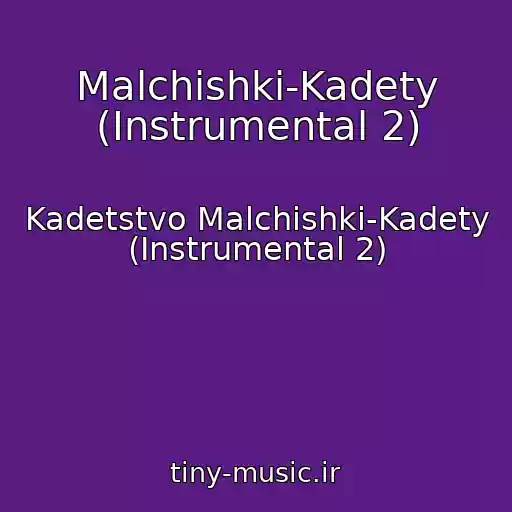 کاور آهنگ Malchishki-Kadety (Instrumental 2) از Kadetstvo Malchishki-Kadety (Instrumental 2)