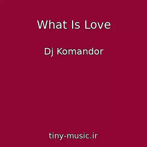 کاور آهنگ What Is Love از Dj Komandor