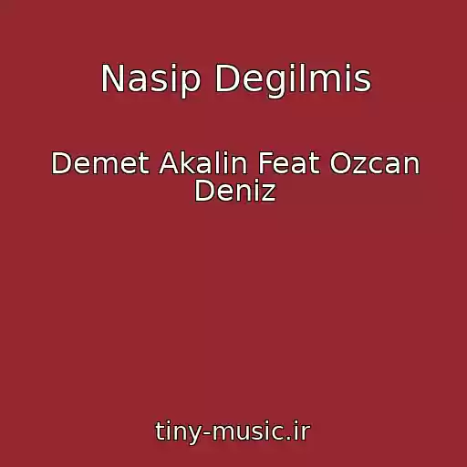 کاور آهنگ Nasip Degilmis از Demet Akalin Feat Ozcan Deniz