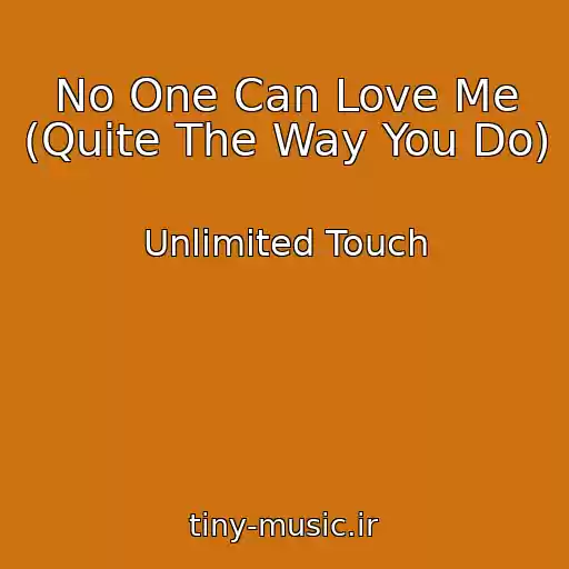 کاور آهنگ No One Can Love Me (Quite The Way You Do) از Unlimited Touch