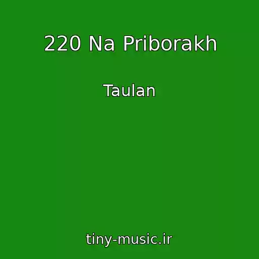 کاور آهنگ 220 Na Priborakh از Taulan