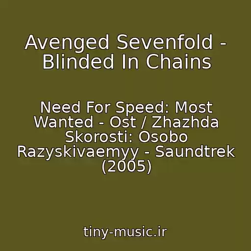 کاور آهنگ Avenged Sevenfold - Blinded In Chains از Need For Speed: Most Wanted - Ost / Zhazhda Skorosti: Osobo Razyskivaemyy - Saundtrek (2005)
