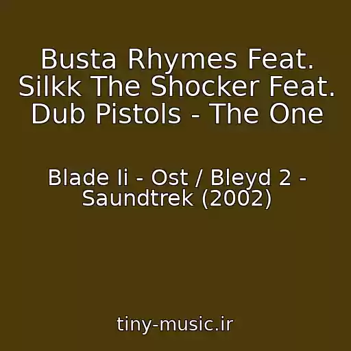 کاور آهنگ Busta Rhymes Feat. Silkk The Shocker Feat. Dub Pistols - The One از Blade Ii - Ost / Bleyd 2 - Saundtrek (2002)