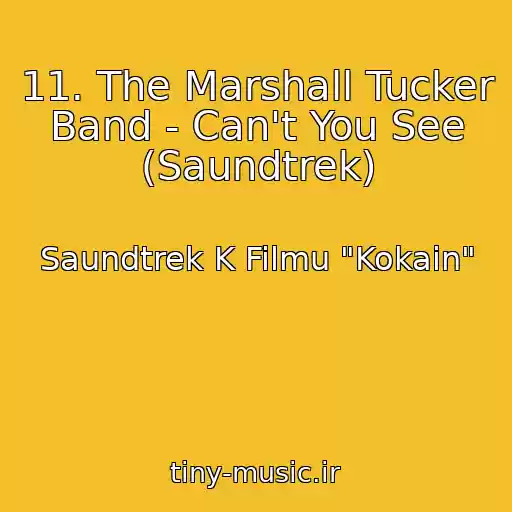 کاور آهنگ 11. The Marshall Tucker Band - Can't You See (Saundtrek) از Saundtrek K Filmu "Kokain"