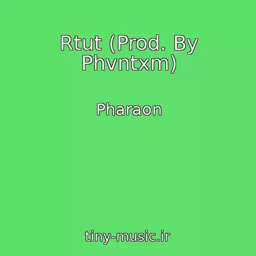 کاور آهنگ Rtut (Prod. By Phvntxm) از Pharaon