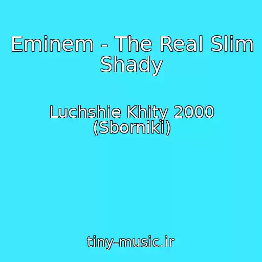 کاور آهنگ Eminem - The Real Slim Shady از Luchshie Khity 2000 (Sborniki)