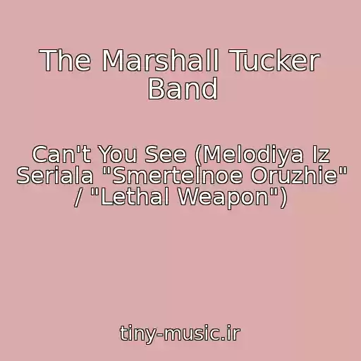 کاور آهنگ The Marshall Tucker Band از Can't You See (Melodiya Iz Seriala "Smertelnoe Oruzhie" / "Lethal Weapon")