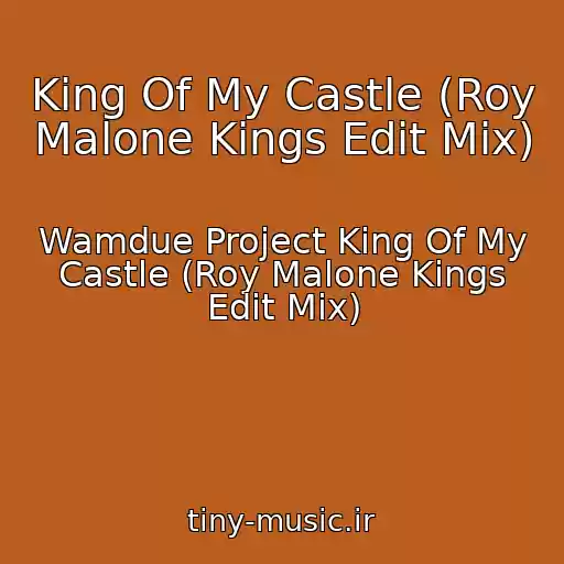 کاور آهنگ King Of My Castle (Roy Malone Kings Edit Mix) از Wamdue Project King Of My Castle (Roy Malone Kings Edit Mix)