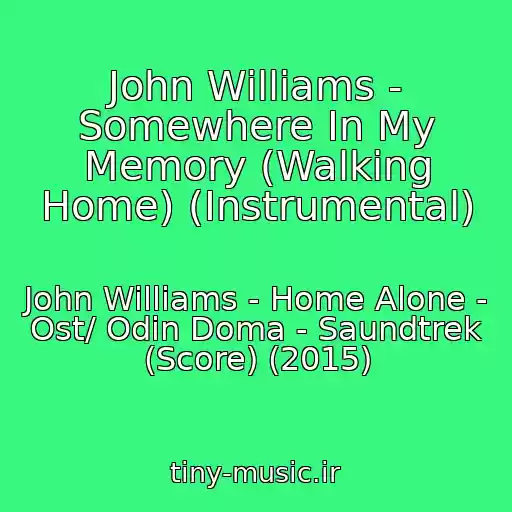 کاور آهنگ John Williams - Somewhere In My Memory (Walking Home) (Instrumental) از John Williams - Home Alone - Ost/ Odin Doma - Saundtrek (Score) (2015)
