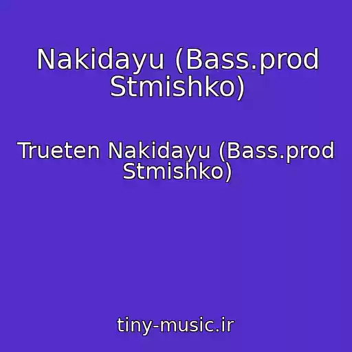 کاور آهنگ Nakidayu (Bass.prod Stmishko) از Trueten Nakidayu (Bass.prod Stmishko)