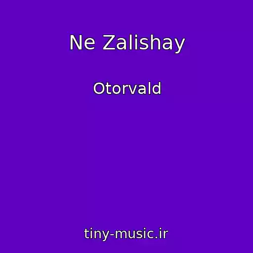 کاور آهنگ Ne Zalishay از Otorvald