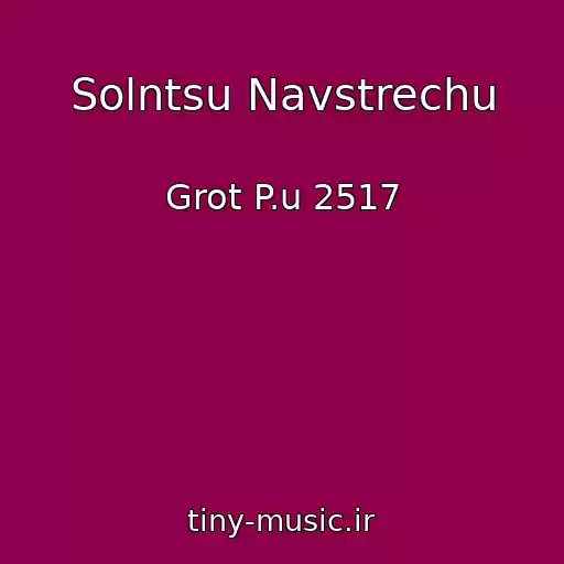 کاور آهنگ Solntsu Navstrechu از Grot P.u 2517