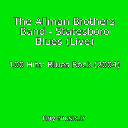 کاور آهنگ The Allman Brothers Band - Statesboro Blues (Live) از 100 Hits: Blues Rock (2004)