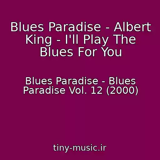 کاور آهنگ Blues Paradise - Albert King - I'll Play The Blues For You از Blues Paradise - Blues Paradise Vol. 12 (2000)