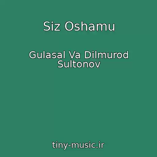 کاور آهنگ Siz Oshamu از Gulasal Va Dilmurod Sultonov
