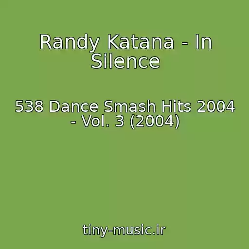 کاور آهنگ Randy Katana - In Silence از 538 Dance Smash Hits 2004 - Vol. 3 (2004)