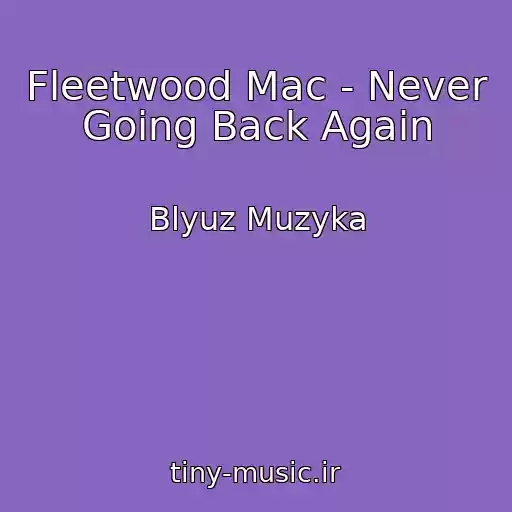 کاور آهنگ Fleetwood Mac - Never Going Back Again از Blyuz Muzyka