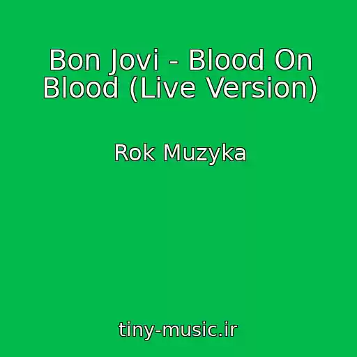کاور آهنگ Bon Jovi - Blood On Blood (Live Version) از Rok Muzyka
