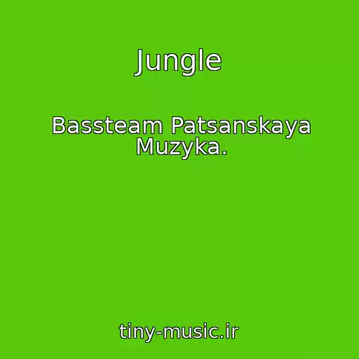 کاور آهنگ Jungle از Bassteam Patsanskaya Muzyka.