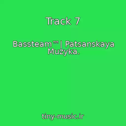 کاور آهنگ Track 7 از Bassteam™| Patsanskaya Muzyka.