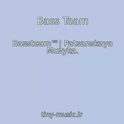 کاور آهنگ Bass Team از Bassteam™| Patsanskaya Muzyka.