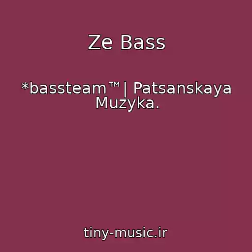کاور آهنگ Ze Bass از *bassteam™| Patsanskaya Muzyka.
