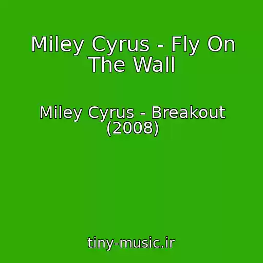 کاور آهنگ Miley Cyrus - Fly On The Wall از Miley Cyrus - Breakout (2008)