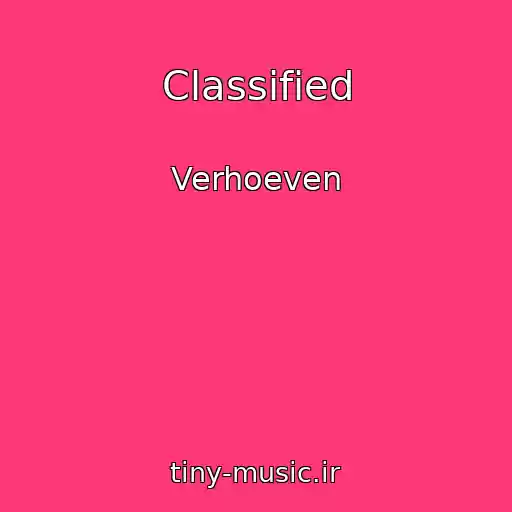 کاور آهنگ Classified از Verhoeven