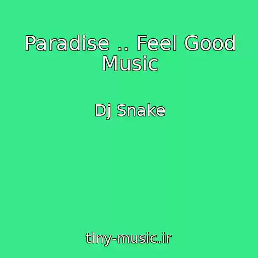 کاور آهنگ Paradise .. Feel Good Music از Dj Snake
