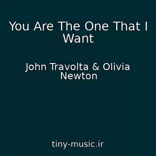 کاور آهنگ You Are The One That I Want از John Travolta & Olivia Newton