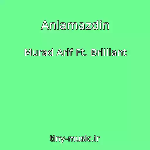 کاور آهنگ Anlamazdin از Murad Arif Ft. Brilliant