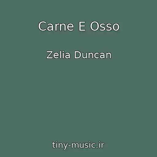 کاور آهنگ Carne E Osso از Zelia Duncan