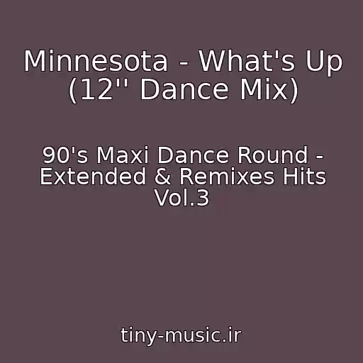 کاور آهنگ Minnesota - What's Up (12'' Dance Mix) از 90's Maxi Dance Round - Extended & Remixes Hits Vol.3
