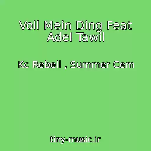 کاور آهنگ Voll Mein Ding Feat Adel Tawil از Kc Rebell , Summer Cem
