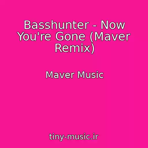 کاور آهنگ Basshunter - Now You're Gone (Maver Remix) از Maver Music