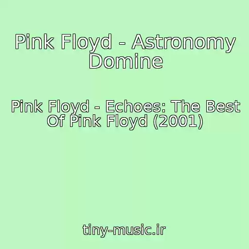 کاور آهنگ Pink Floyd - Astronomy Domine از Pink Floyd - Echoes: The Best Of Pink Floyd (2001)