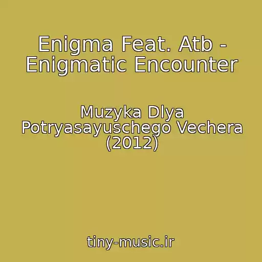 کاور آهنگ Enigma Feat. Atb - Enigmatic Encounter از Muzyka Dlya Potryasayuschego Vechera (2012)