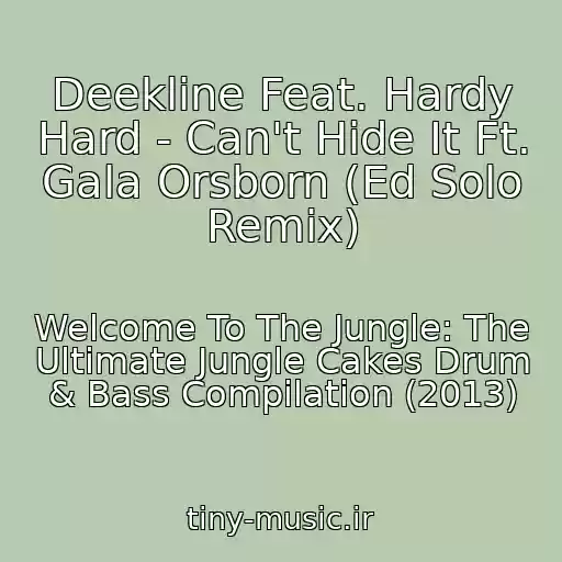 کاور آهنگ Deekline Feat. Hardy Hard - Can't Hide It Ft. Gala Orsborn (Ed Solo Remix) از Welcome To The Jungle: The Ultimate Jungle Cakes Drum & Bass Compilation (2013)