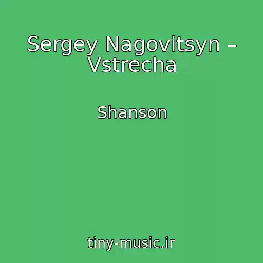 کاور آهنگ Sergey Nagovitsyn – Vstrecha از Shanson