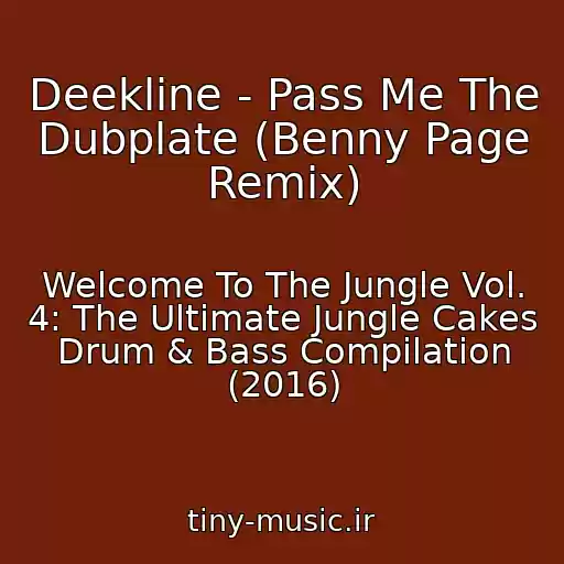 کاور آهنگ Deekline - Pass Me The Dubplate (Benny Page Remix) از Welcome To The Jungle Vol. 4: The Ultimate Jungle Cakes Drum & Bass Compilation (2016)
