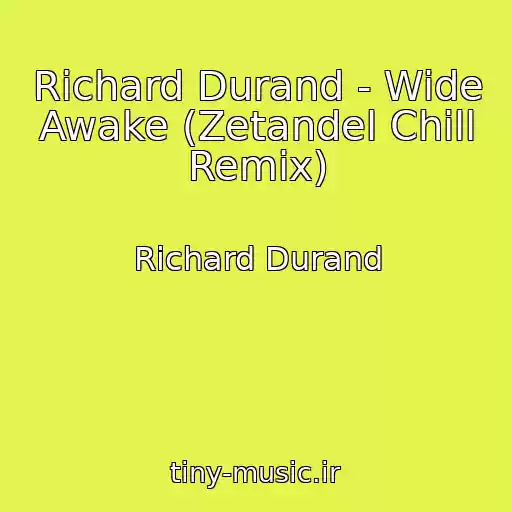 کاور آهنگ Richard Durand - Wide Awake (Zetandel Chill Remix) از Richard Durand